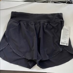 Lululemon Fast and Free 3” shorts NWT